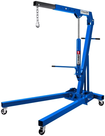 ЗУБР КГС-1, 1 т, 25 - 2060 мм, складной гидравлический кран, Профессионал (43011-1) купить в Кургане