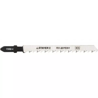 Полотна STAYER "PROFI", T101D, для эл/лобзика, HCS, по дереву, ДСП, ДВП, EU-хвост., шаг 4мм, 75мм, 2шт 15990-4_z01