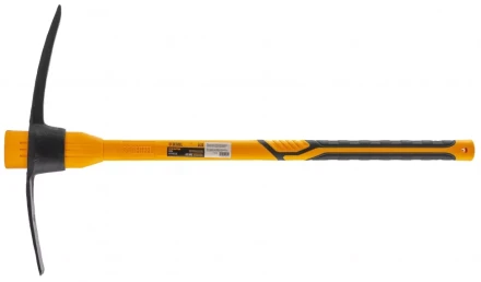 Кирка 2250 г, широкая, фиберглассовая обрезиненная рукоятка 900 мм// Denzel 21838 купить в Кургане