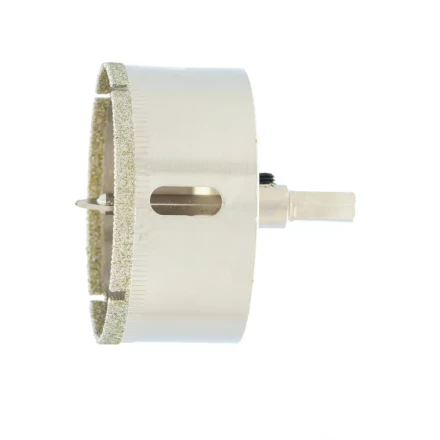 Сверло по керамической плитке и стеклу Сибртех, 60 х 55 мм, шестигранный хвостовик, с центрующим сверлом 72724 купить в Кургане