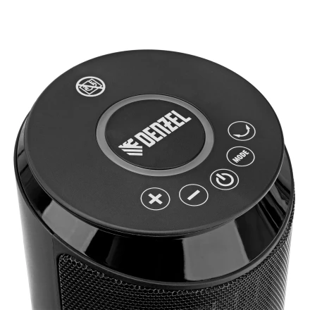 Тепловентилятор керамический Denzel DTFC-2000X, 2 кВт, wi-fi, пульт, динамик, вращение, 3 реж. 96426 купить в Кургане