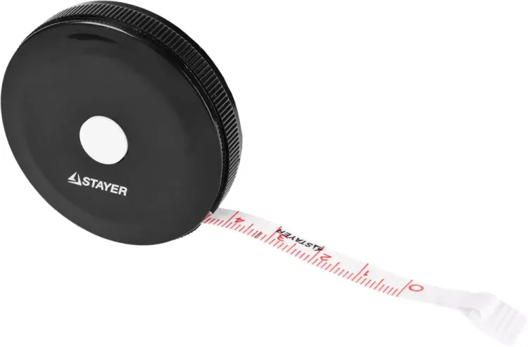 Рулетка компактная STAYER "MASTER" "СуперКомпакт" фиберглассовая, 1,5м 34251-1.5_z01 купить в Кургане