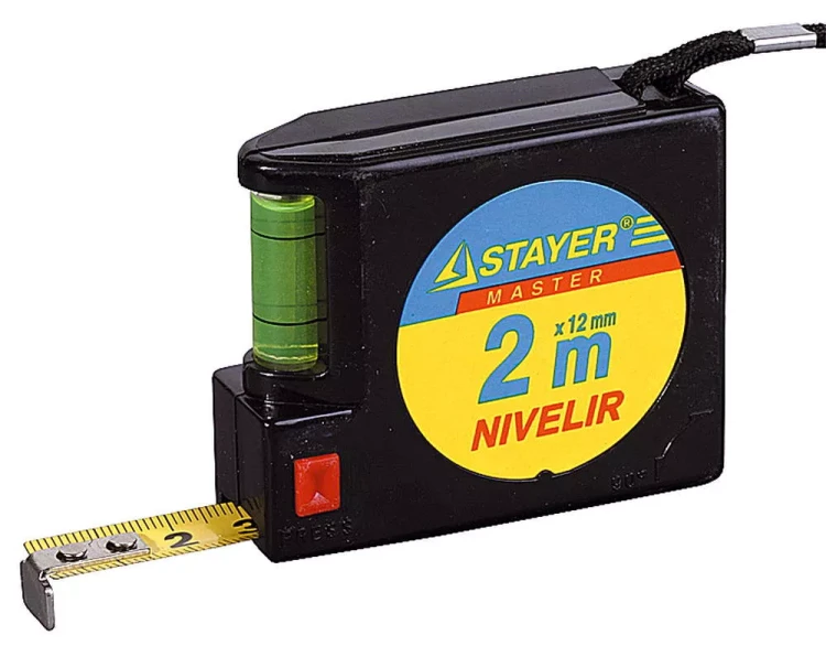 Рулетка STAYER "NIVELIR", 2м 3408-2 купить в Кургане