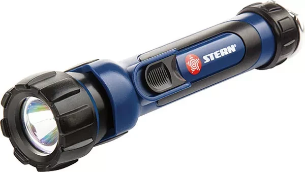 Фонарик светодиодный, противоударный, влагозащищённый,  1 яркий Led, 2хАА, Stern 90520 купить в Кургане
