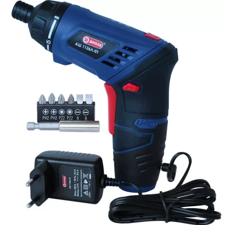 Аккумуляторный шуруповерт (отвертка) Диолд АШ 1136Л-01 купить в Кургане