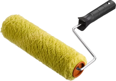 ЗУБР СИНТЕКС, 48 х 180 мм, бюгель 6 мм, ворс 18 мм, все виды ЛКМ, малярный валик (03515-18) купить в Кургане