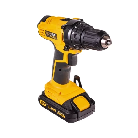 Дрель-шуруповерт аккумуляторная CDL-IB-14-02 Denzel 26112 купить в Кургане