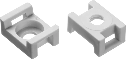 Площадки под хомут-стяжку усиленные ПХС-У белые нейлоновые серия МАСТЕР купить в Кургане