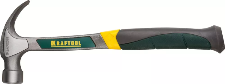 Молоток-гвоздодер THOR 450 г цельнокованый, KRAFTOOL 20270-450 20270-450 купить в Кургане