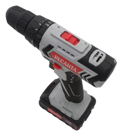 Дрель-шуруповерт аккумуляторная Ресанта ДА-18-2ЛК-У купить в Кургане
