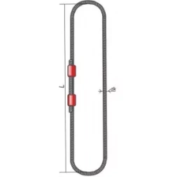 Строп канатный кольцевой СКК 32 т L=8 м канат 42 опрессовка