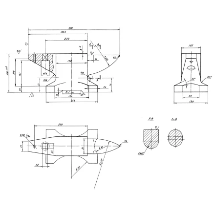 ЗУБР 50 кг, стальная наковальня, Профессионал (32620-50) купить в Кургане