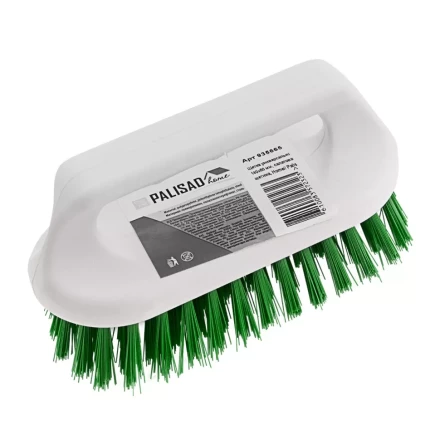 Щетка универсальная, 140 x 60 мм, салатовая щетина, Home Palisad 935665 купить в Кургане