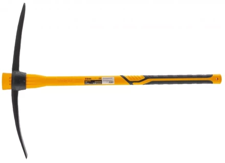 Кирка 3000 г, фиберглассовая обрезиненная рукоятка 900 мм// Denzel 21836 купить в Кургане