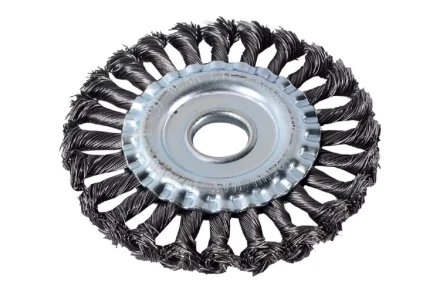 Щётка для УШМ Вихрь плоская, крученая, 125 мм 73/1/3/46 купить в Кургане