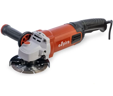 УШМ ESPIRA AGI-125-17 (125 мм 220-240В,50/60 Гц, мощность 1700 Вт, 8500 об/мин, 3.8 кг), 400753 купить в Кургане