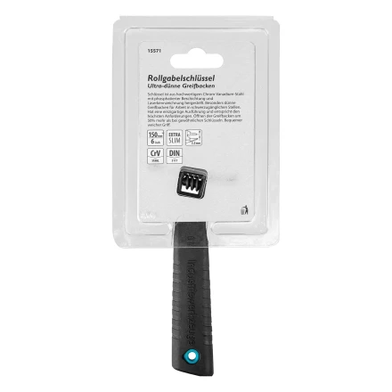 Ключ разводной, 150 мм Gross 15571, CrV, ультратонкие губки купить в Кургане