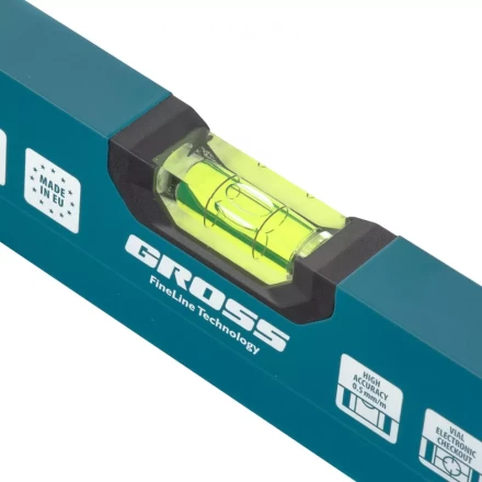 Уровень алюминиевый 400 мм 2 глазка Handwerker  Gross 33900 купить в Кургане