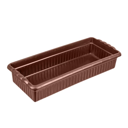 Поддон для рассады 444х185х82 мм, пластиковый, 3 шт, под 10 горшочков 460 мл. Palisad 643444 купить в Кургане