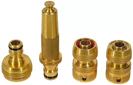 Набор RACO "Profi", Наконечник, адаптер и соединители 1/2"х3/4"х1", латунь, 5 предметов 4246-55058B купить в Кургане