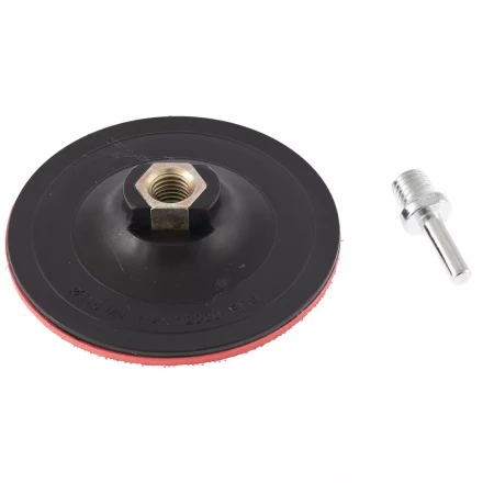 Насадка для дрели и УШМ с липучкой 115 мм твердая MATRIX артикул 76229 купить в Кургане