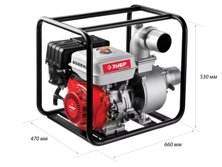 Мотопомпа бензиновая ЗБМП-1600 серия МАСТЕР купить в Кургане