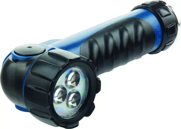 Фонарик светодиодный, противоударный, влагозащищённый,  3 ярких Led, 2хLR20, Stern 90521 купить в Кургане