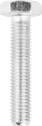 Болт ЗУБР &quot;МАСТЕР&quot; с шестигранной головкой, ГОСТ 7798-70, класс прочности 5.8, оцинкованный, M10x50мм, 5кг 303080-10-050 купить в Кургане