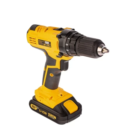 Дрель-шуруповерт аккумуляторная CDL-IB-18-02 Denzel 26113 купить в Кургане