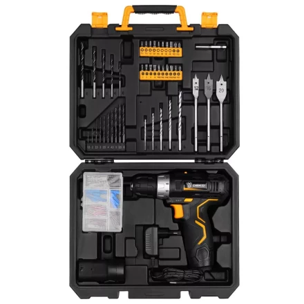 Дрель аккумуляторная в наборе DEKO GCD12DU3 SET5, 063-4147 купить в Кургане