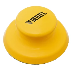 Брусок для шлифования, круглый, 125 мм, с &quot;липучкой&quot;// Denzel 75816