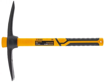 Кирка 700 г, фибергласовая обрезиненная рукоятка 385 мм// Denzel 21831 купить в Кургане