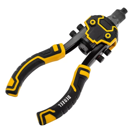 Заклепочник двуручный, заклепки 2,4-3,2-4,0-4,8-6,4 мм Denzel 40500 купить в Кургане