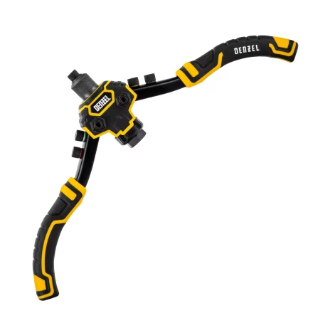 Заклепочник двуручный, заклепки 2,4-3,2-4,0-4,8-6,4 мм Denzel 40500 купить в Кургане