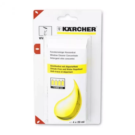 Концентрат для мойки окон, 4х20 мл KARCHER купить в Кургане