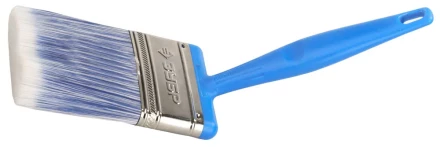 Кисть плоская ЗУБР ЭКСПЕРТ 2в1 БСГ-60 быстросъемная голова с переменн углом, тип АКВА искусств щетина, пласт ручка, 75мм 4-01060-075 купить в Кургане