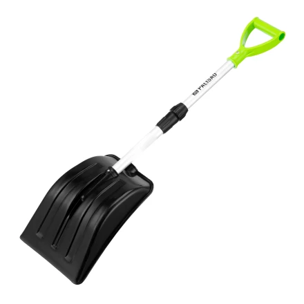 Лопата для уборки снега Palisad, полипропилен, 260х340х720-915 мм, телескопический черенок, Base 61693 купить в Кургане