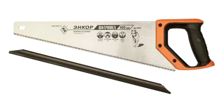 Ножовка Волчица 450 мм закаленный зуб Энкор 9859 купить в Кургане