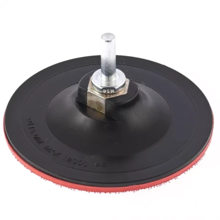 Насадка для дрели и УШМ с липучкой 125 мм твердая MATRIX артикул 76230 купить в Кургане