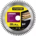 Пильный диск &quot;Laminate line&quot; для ламината, 235x30, 64Т, STAYER 3684-235-30-64 купить в Кургане