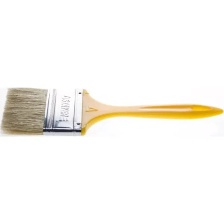 Кисть плоская STAYER &quot;UNIVERSAL-MASTER&quot;, светлая натуральная щетина, пластмассовая ручка, 100мм 0107-100_z01 купить в Кургане