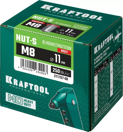 Заклепки резьбовые KRAFTOOL 311707-08 купить в Кургане