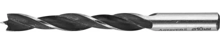 Сверло спиральное по дереву &quot;M-type&quot;, М-образная заточка, сталь HCS, STAYER Professional 2942-120-10, d=10мм 2942-120-10_z01 купить в Кургане