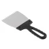Шпатель из нержавеющей стали 100 мм зуб 4 х 4 мм пластмассовая ручка Россия 85138 купить в Кургане