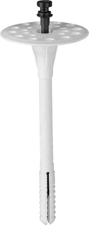 Дюбель ЗУБР для изоляционных материалов полипропиленовый, нейлоновый стержень, 10 x 200 мм, 200 шт 4-301505-10-200 купить в Кургане