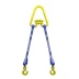 Строп текстильный двухветвевой 2СТ 10 т L=8 м SF6 200 мм Звено РТ-3 купить в Кургане
