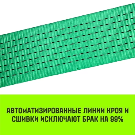 Ремень стяжной кольцевой с храповым механизмом HITCH REGULAR 25мм 1т 4м (SZ087315) купить в Кургане