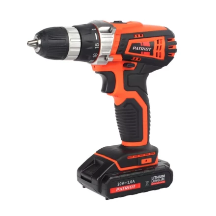 Аккумуляторная дрель-шуруповерт THE ONE BR 201 Li PATRIOT купить в Кургане