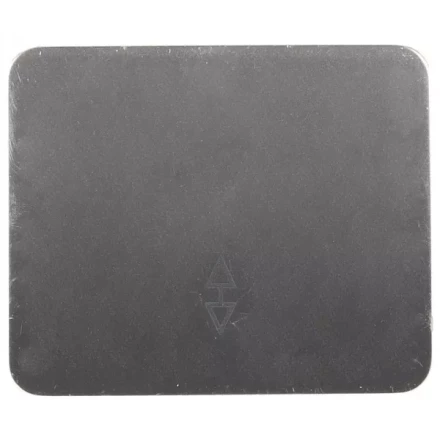 Выключатель СВЕТОЗАР &quot;ГАММА&quot; проходной, одноклавишный, без вставки и рамки, цвет светло-серый металлик, 10A/~250B SV-54137-SM купить в Кургане