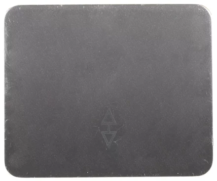 Выключатель СВЕТОЗАР &quot;ГАММА&quot; проходной, одноклавишный, без вставки и рамки, цвет светло-серый металлик, 10A/~250B SV-54137-SM купить в Кургане